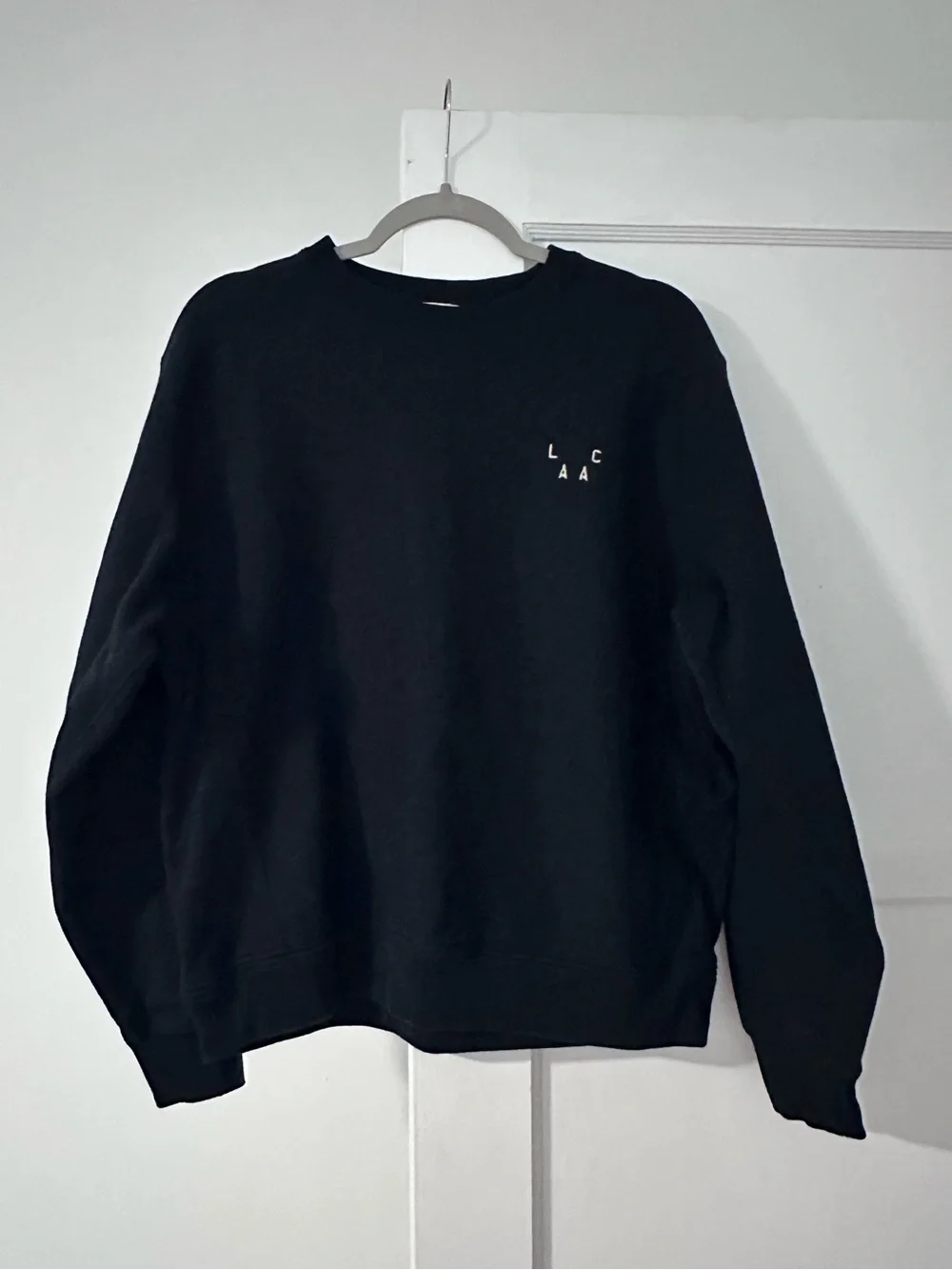 Unison Made in USA Crewneck Sweatshirt — LAAC - Size M | Black